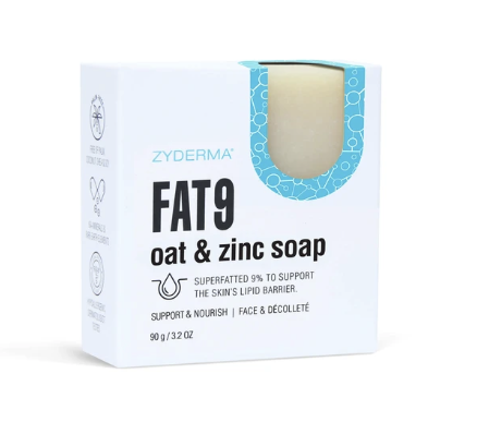 Zyderma Fat 9 Oat And Zinc Soap